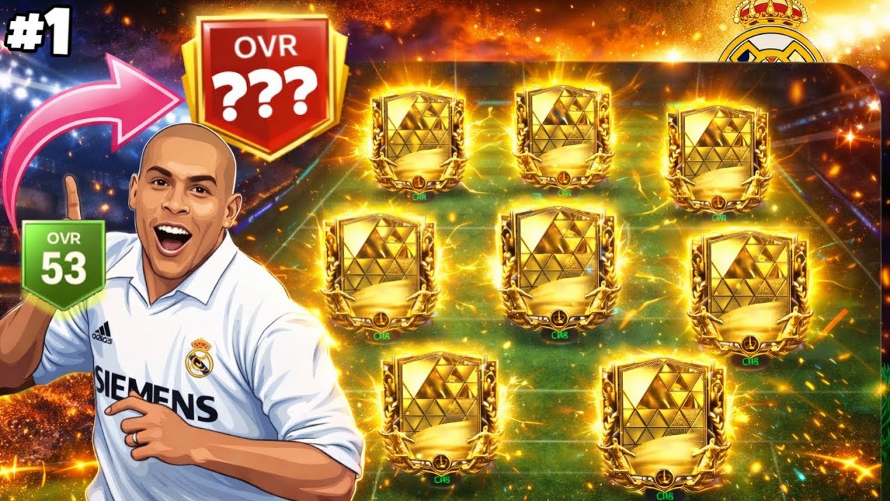 🧑‍🌾 Cày chay từ số 0 build FULL REAL MADRID trong FC Mobile VN: Khởi sắc ở TOTY 26