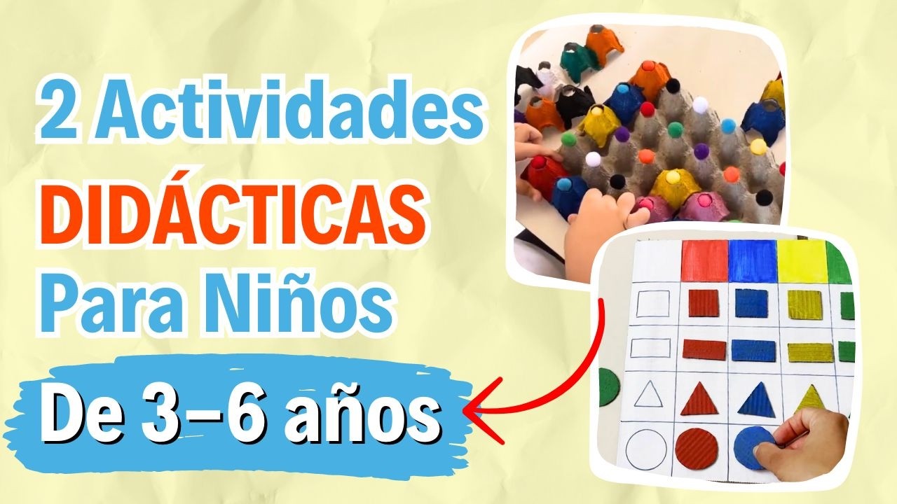 Actividades Sensoriales F&Aacute;CILES DE HACER Para Ni&ntilde;os 3 a 6 a&ntilde;os