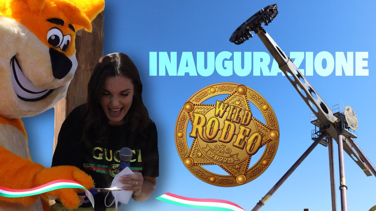 Inaugurazione Wild Rodeo a MagicLand (con Elettra Lamborghini) - Novità 2022