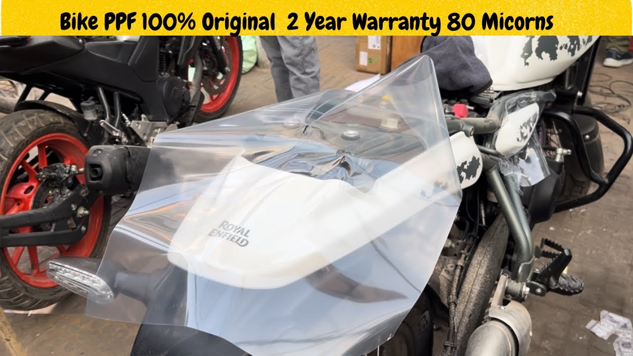 Himalayan 450 Bike PPF | Himalayan 450 Modifications|Paint Protection Film|Karol Bagh|Royal Enfield