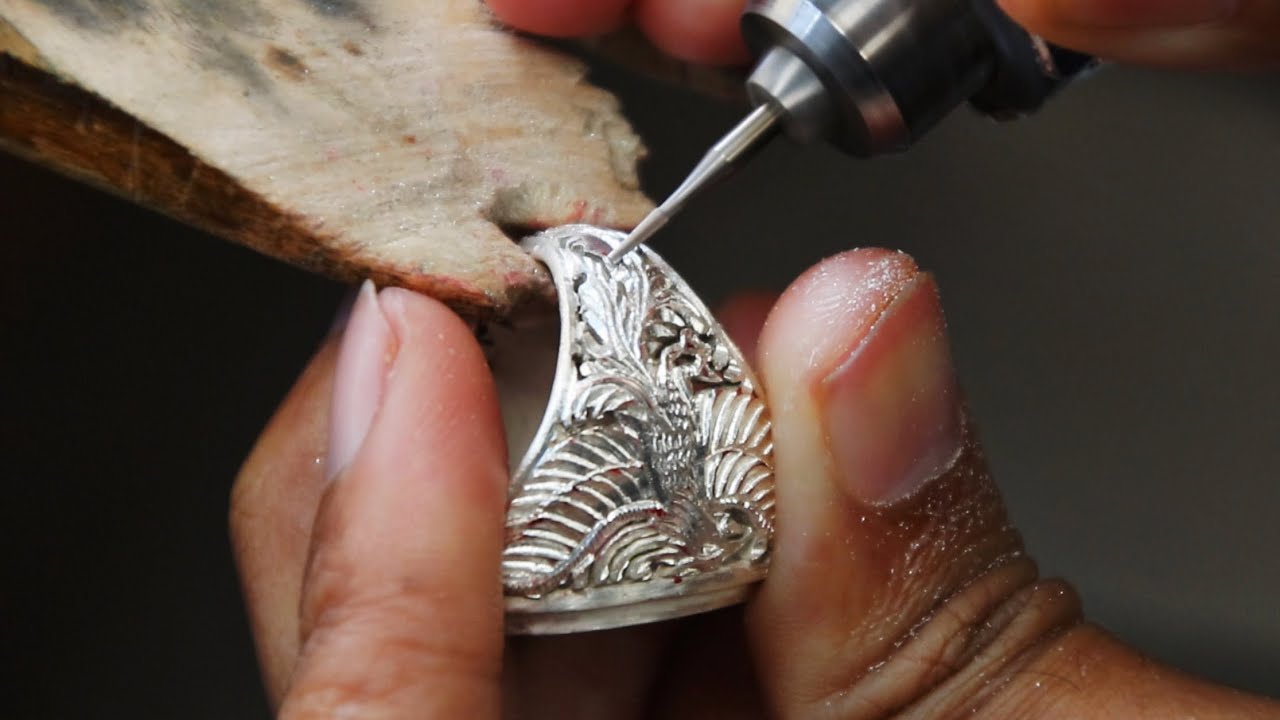 how to make mens signet ring - custom jewelry