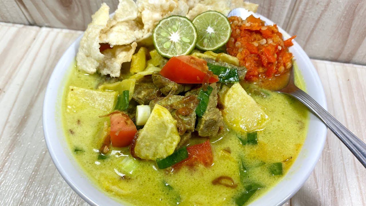 RESEP SOTO BETAWI DAGING SAPI TANPA PRESTO || Panci Mayba