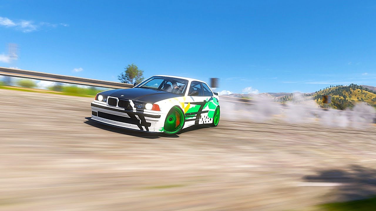 Drift avec ma m3 e36 competition #FORZAH5
