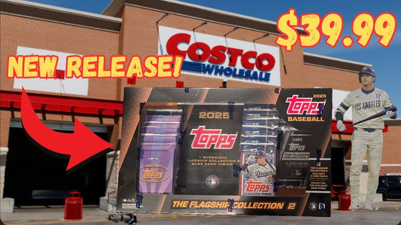 Новинка 2025 года: флагманская коллекция Topps 2, эксклюзивно в Costco! Стоит ли оно того?