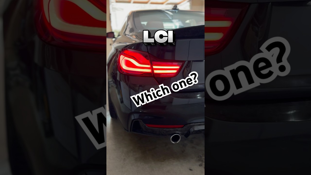 LED or LCI? #bmw #modified #tu#diy #upgrade #turbo #led #taillights #fun #car
