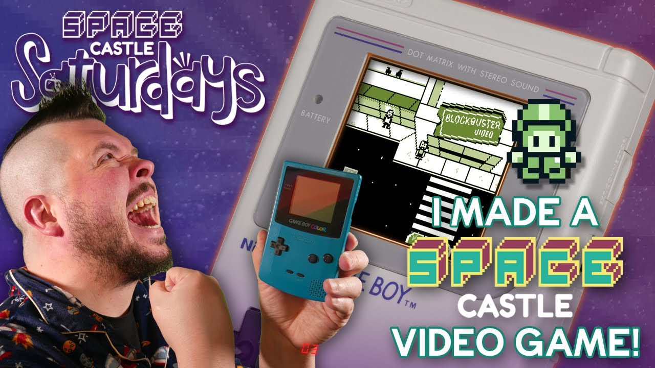 I Made a SPACE CASTLE Video Game!