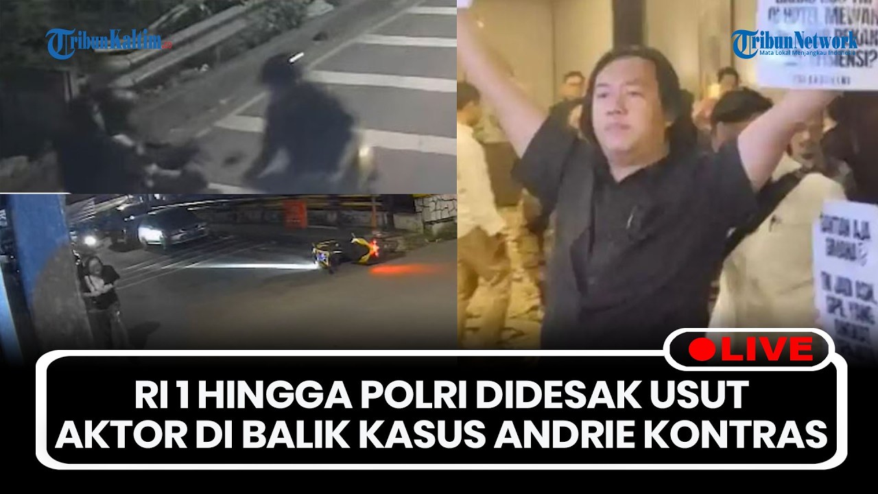 🔴LIVE: RI 1 Hingga Polri Didesak Usut Aktor di Balik Kasus Penyiraman Air Keras Andrie Yunus KontraS