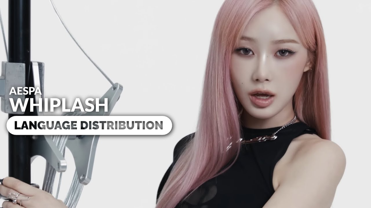 aespa - Whiplash | Language Distribution