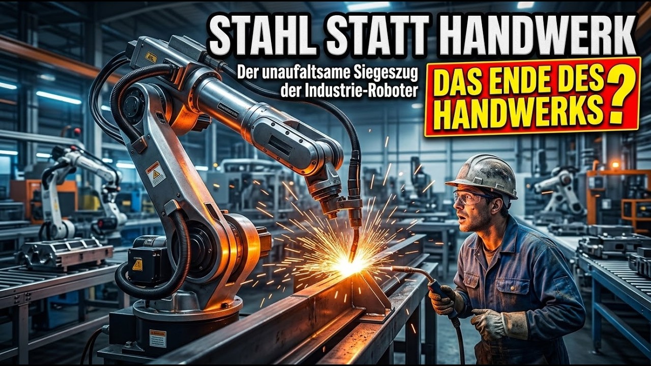 Stahl statt Handwerk – Der unaufhaltsame Siegeszug der Industrie Roboter