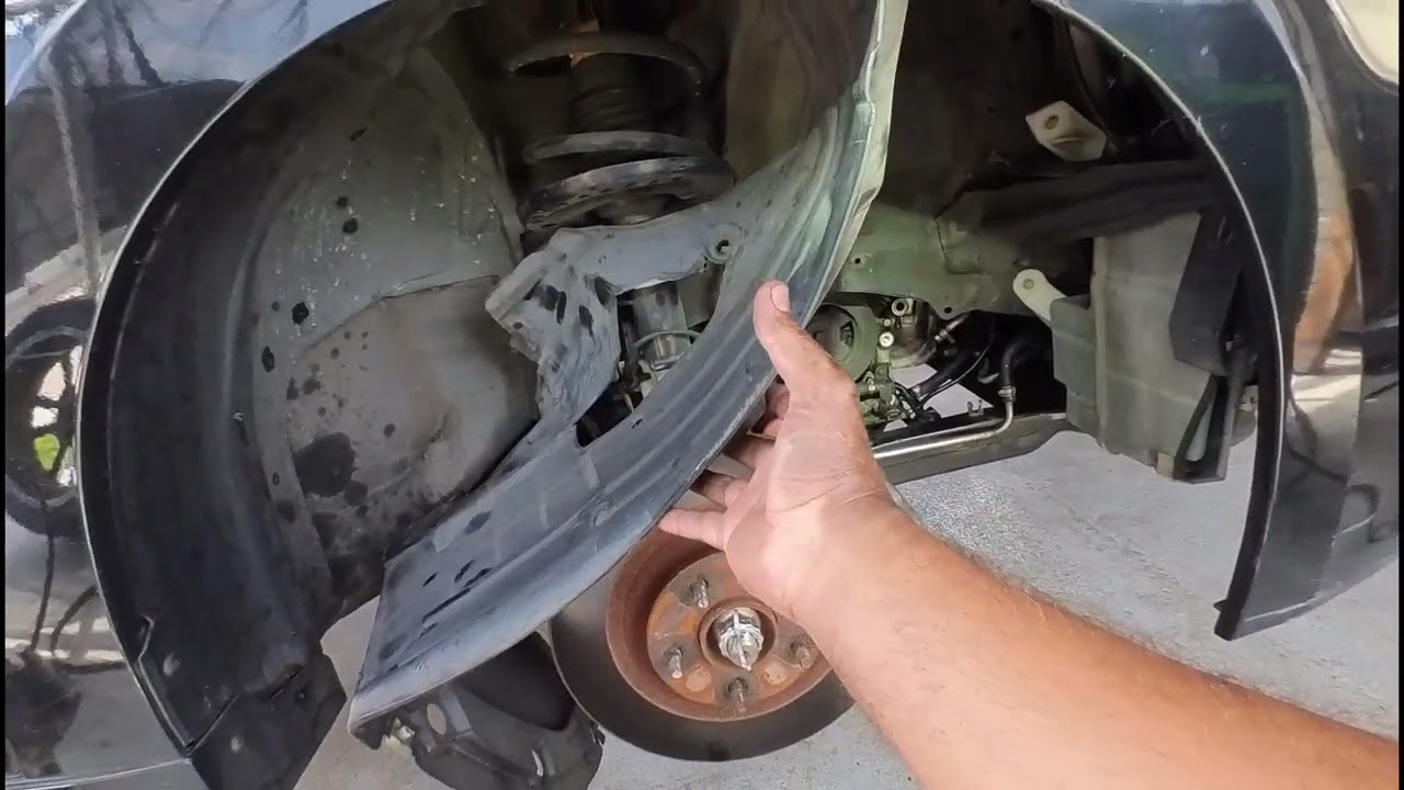 Замена генератора NISSAN 3.5L