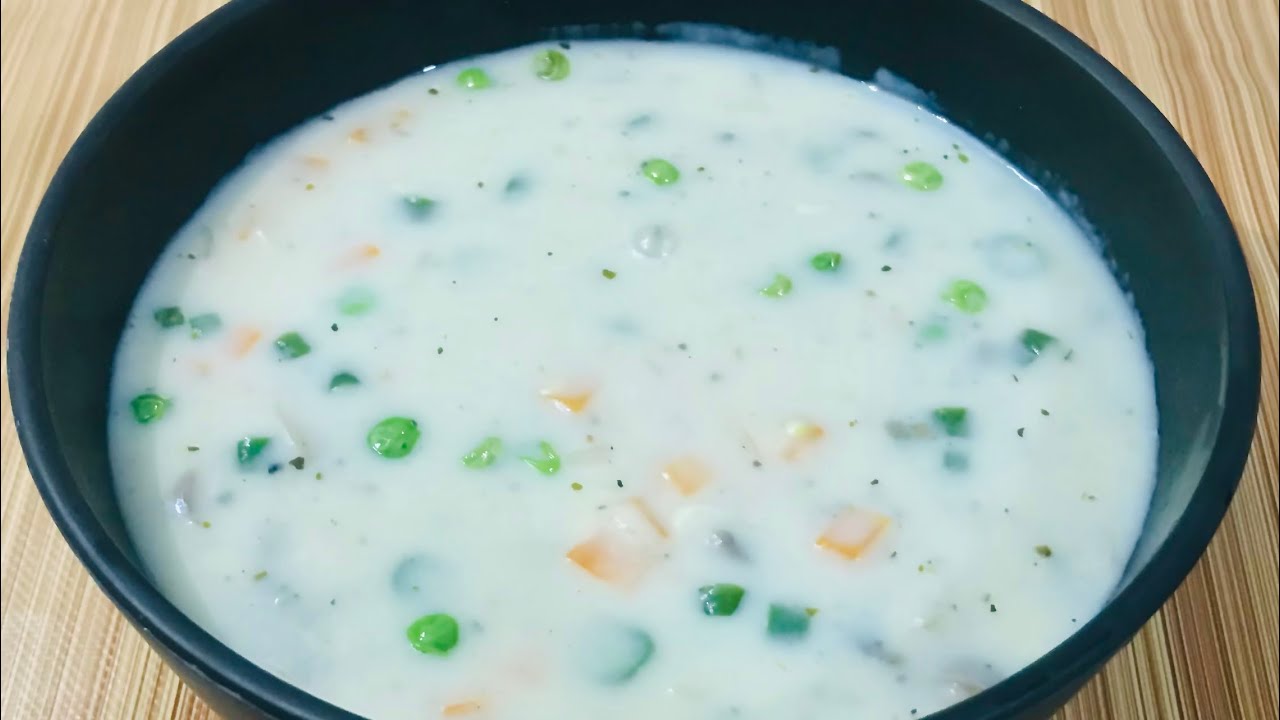 Cream of Vegetable Soup | Vegetable Soup Recipe | Restaurant style Creamy Veg Soup
