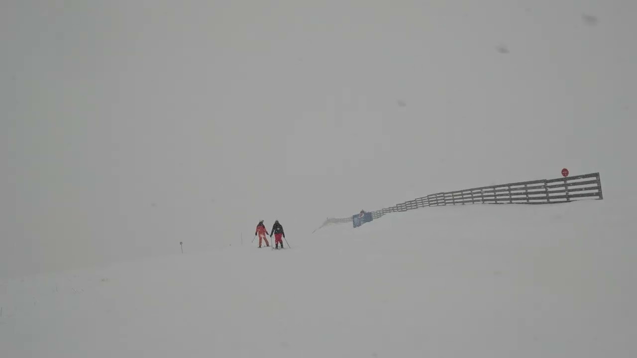 Sinaia Ski  Ajunul Craciunului 2025  Ninge , Ninge