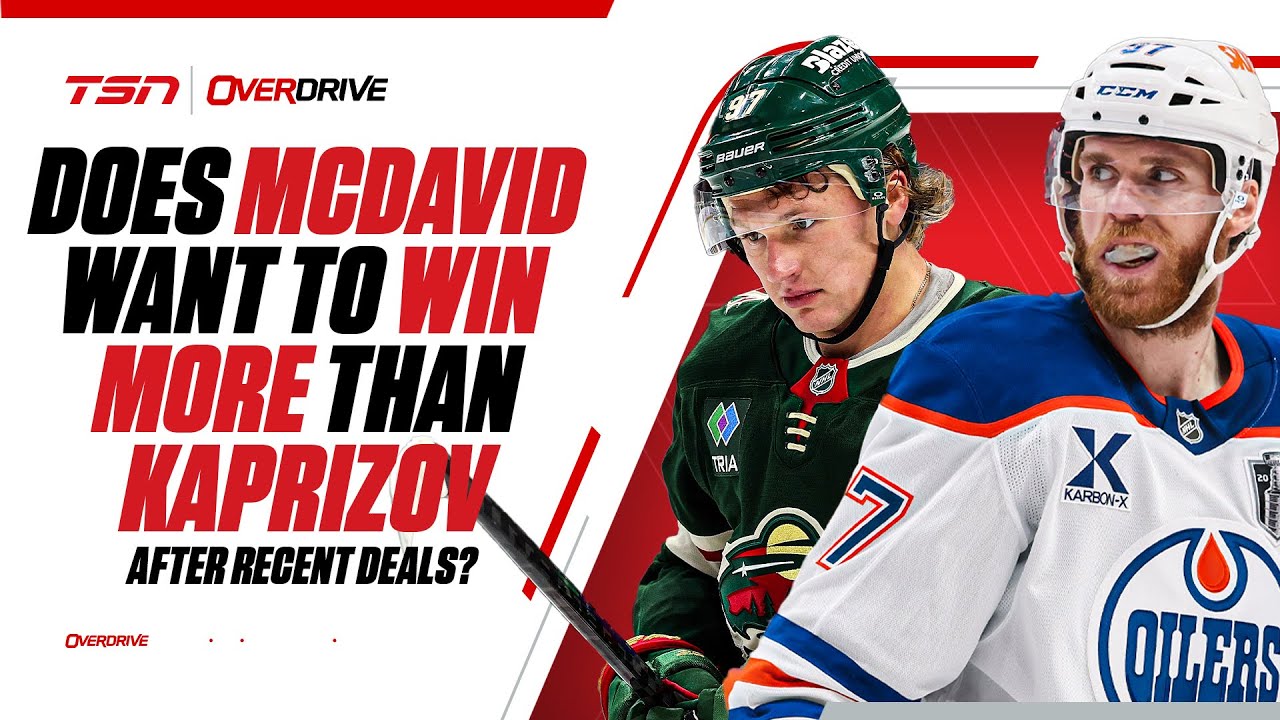 Does McDavid want to win more than Kaprizov after recent deals?
