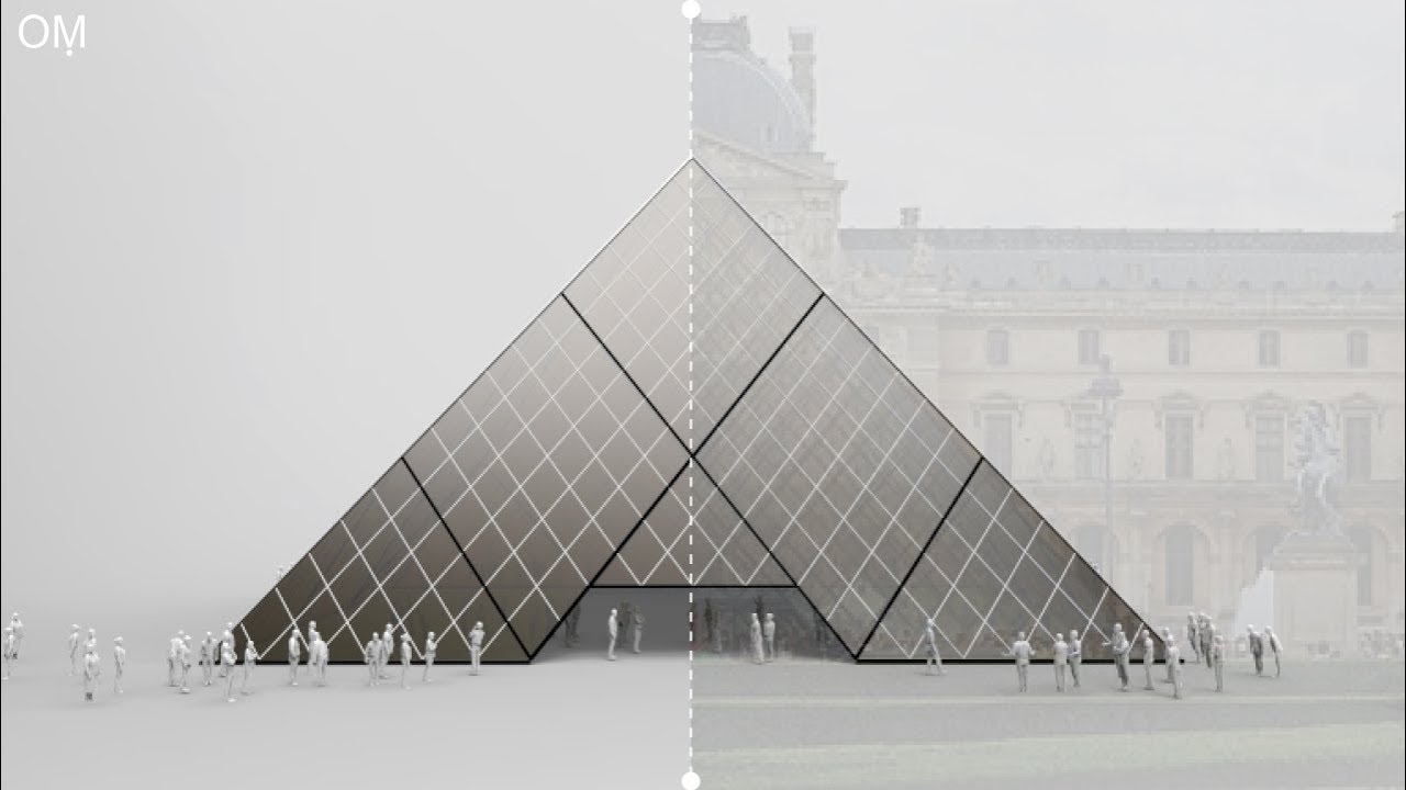 grasshopper architecture tutorial Louvre Paris I. M. Pei.