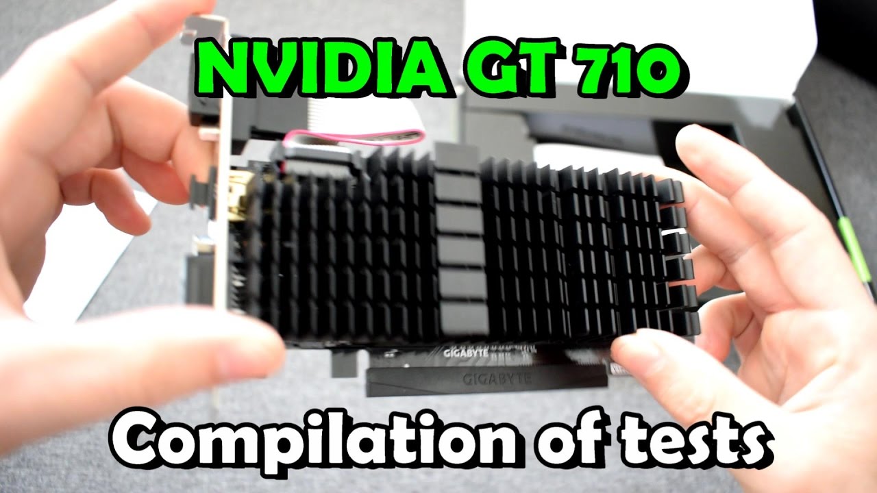 20 Games on GeForce GT 710 1GB (GTA5, DOOM, FIFA17, WOT & More)