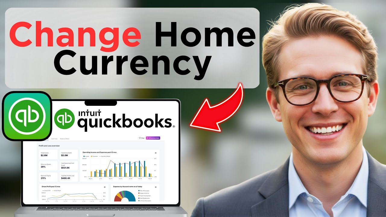 Как изменить валюту счета в QuickBooks Online (полное руководство 2026 года)