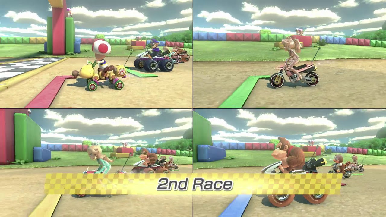 Mario Kart 8 Deluxe - Banana Cup – 4 Players 150cc