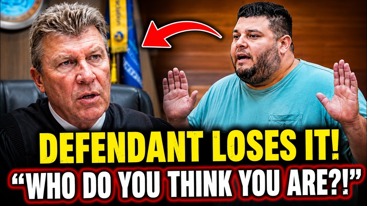 Defendant LOSES CONTROL in Judge Michael K  McNally's Court &mdash; Judge Immediately Shuts Him Down!!