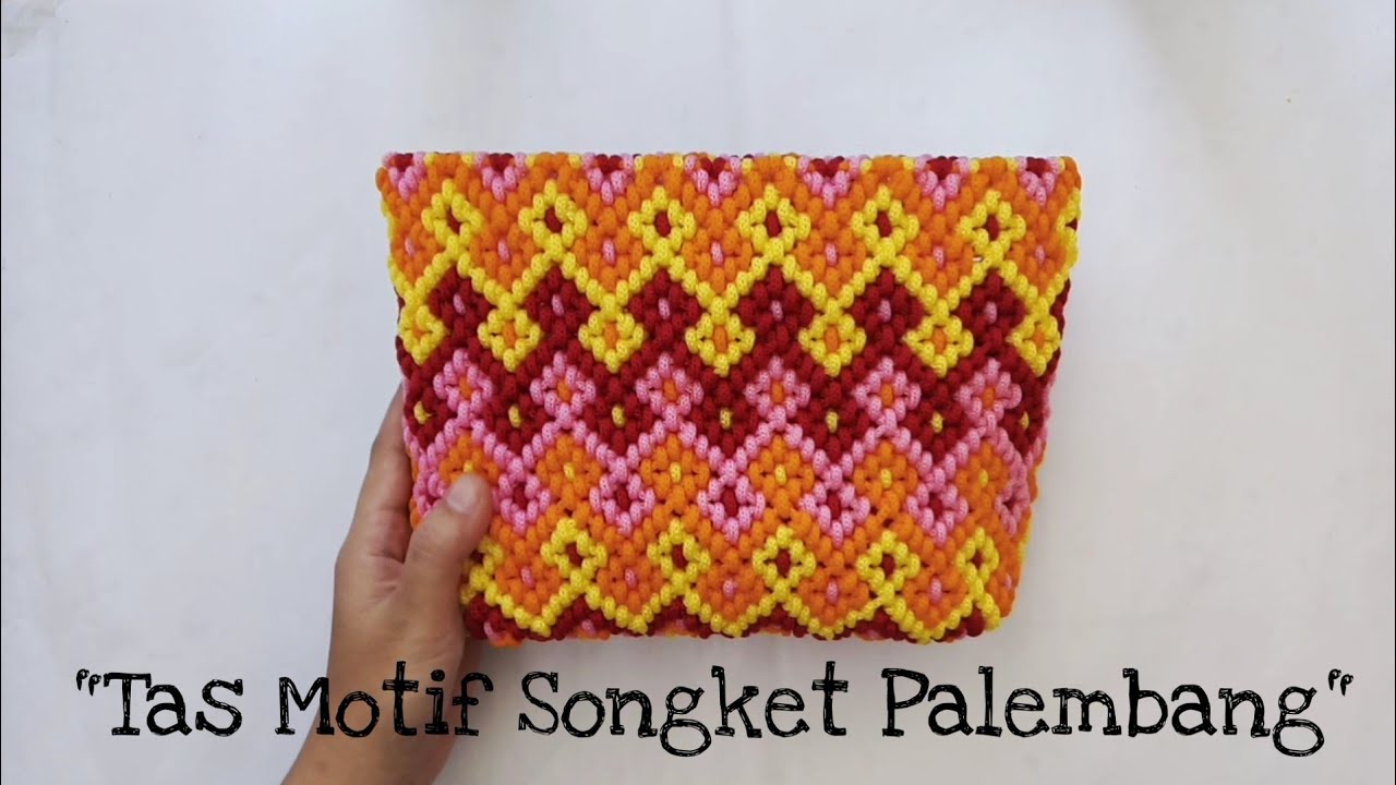 Tas Motif Songket Palembang, Indonesia Punya #Tashandmade #Talikur