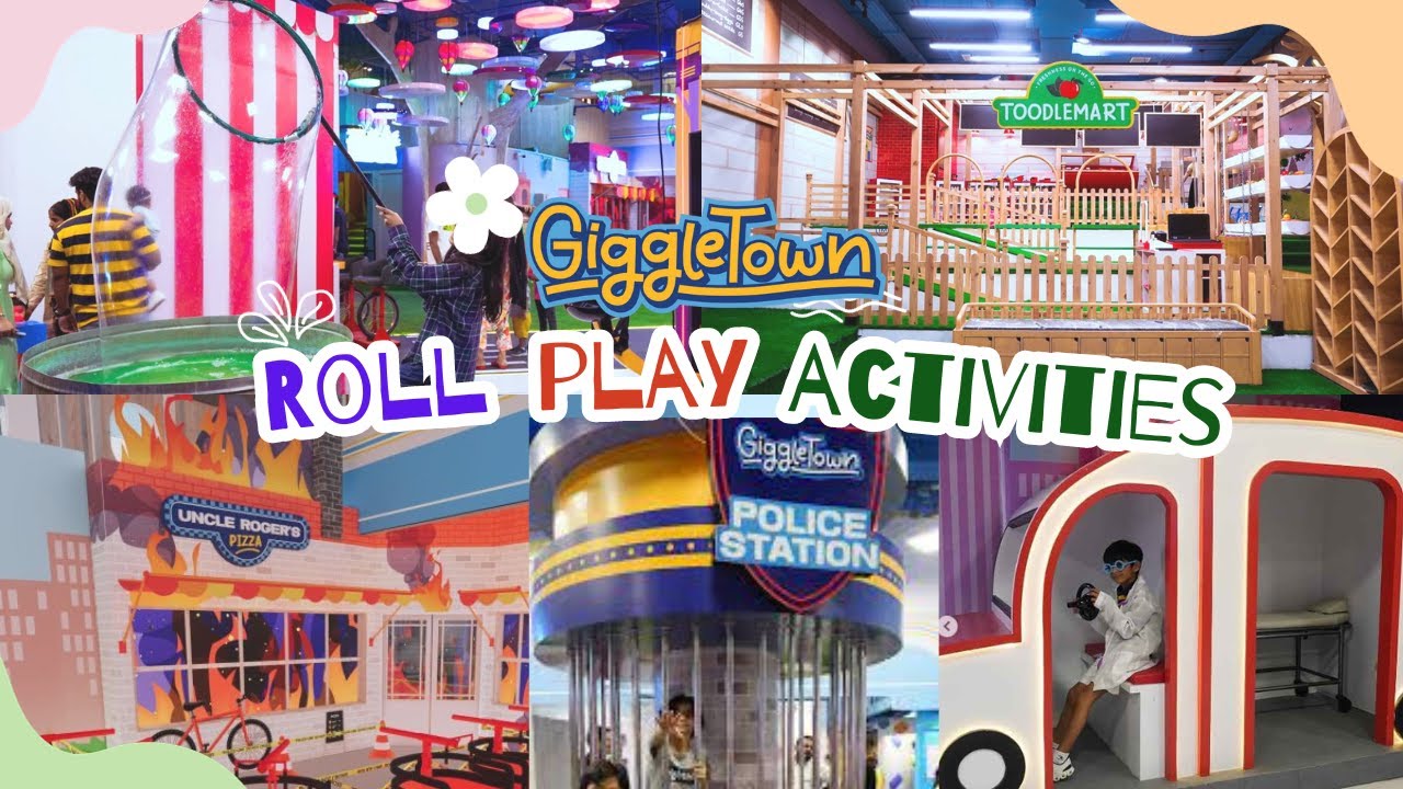 Our visit to Giggle Town Ocean mall Karachi | Let’s role play