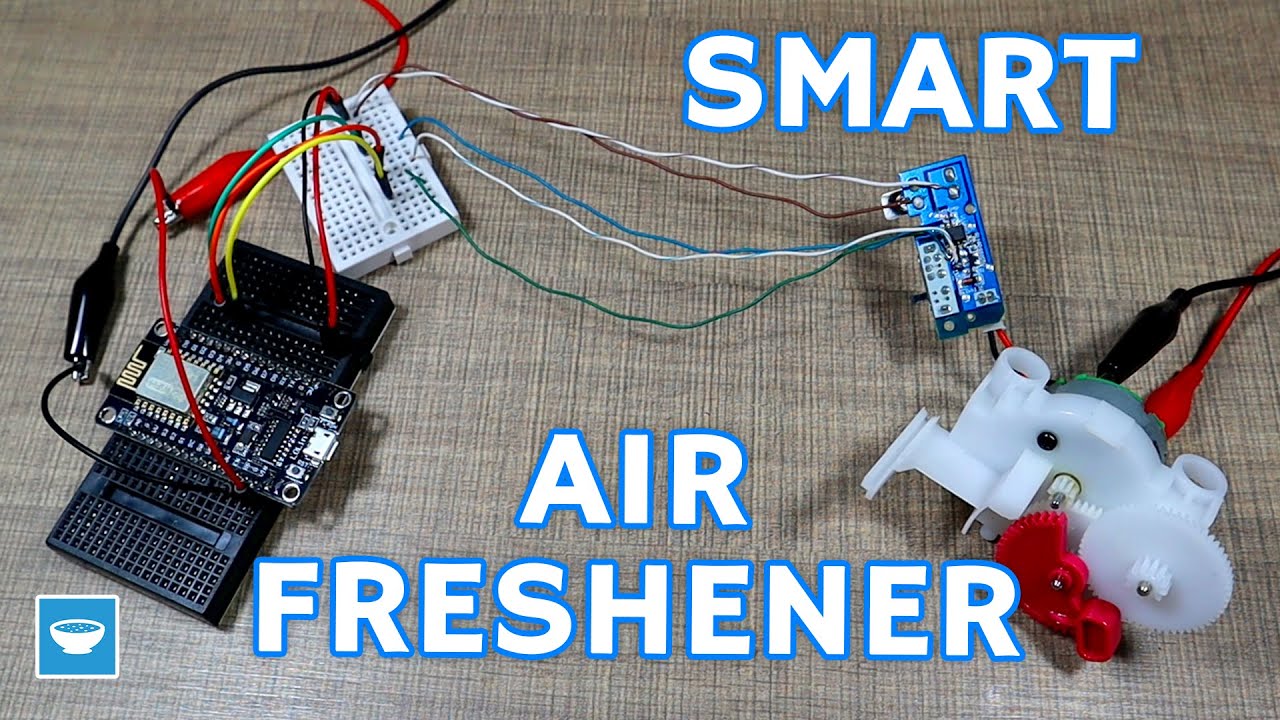 Smart Fragrance Dispenser with Home Assistant - AirWick Air Freshener How to Mod