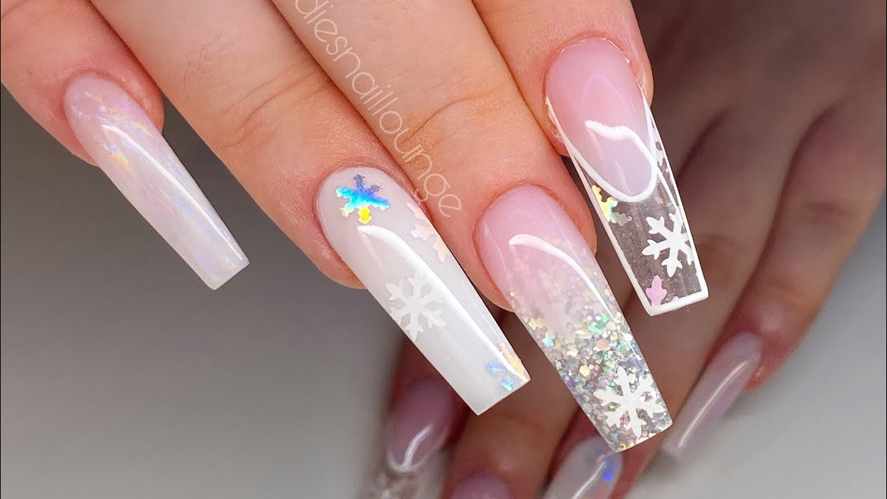 Acrylic nail design | sculpted acrylic design