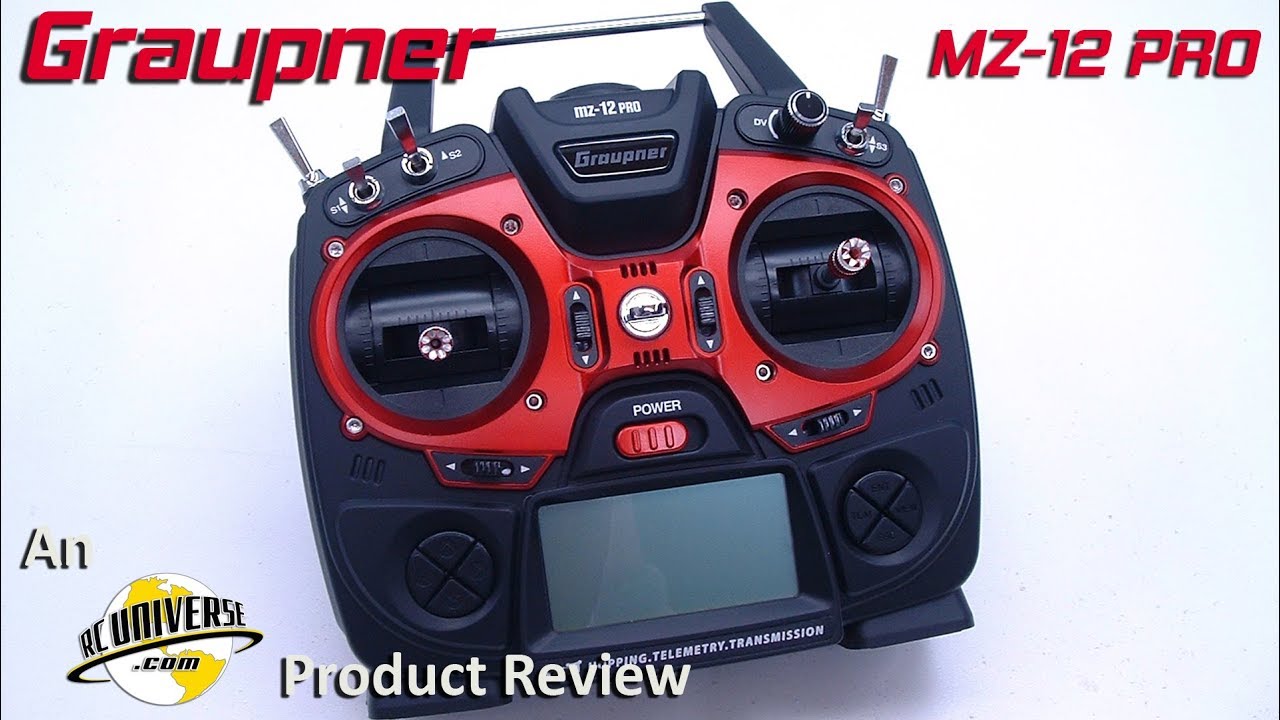Graupner mz 12 PRO transmitter