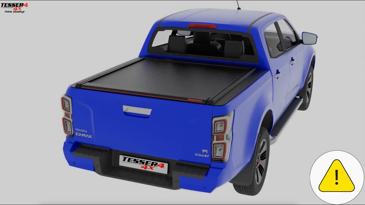 Isuzu D-max 2021+ installation video manual of Tessera SE manual version (Tessera4x4 Rolls)