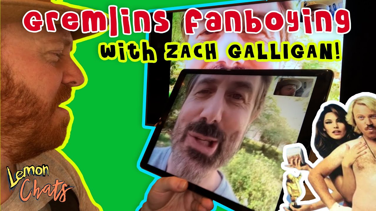 KEITH LEMON GREMLINS FANBOYING WITH ZACH GALLIGAN!
