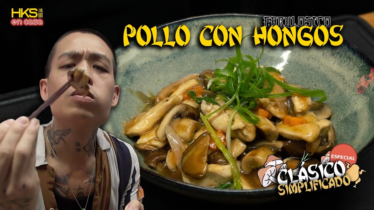 COMO HACER POLLO SALTEADO CON HONGOS