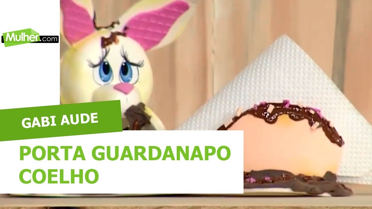 Porta-guardanapo coelho - Joice Rodrigues - 14/02/2019