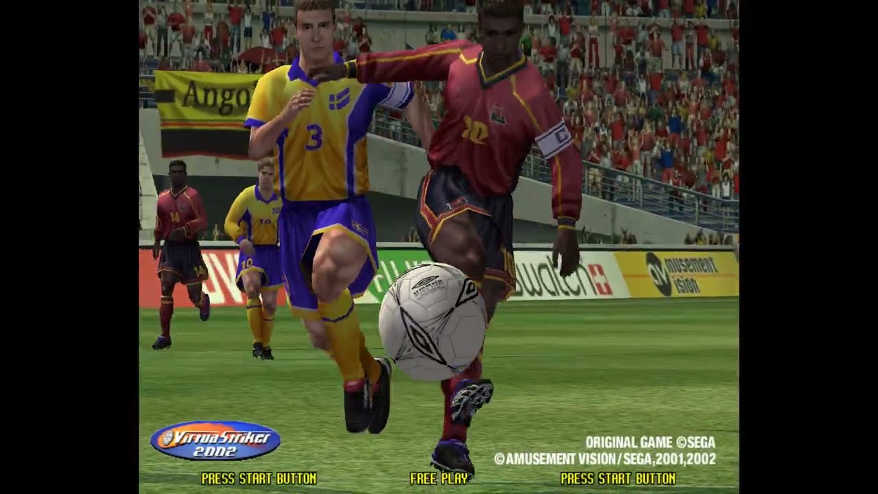 Virtua Striker 3 2002 (Triforce) - 4K Gameplay (Teknoparrot)
