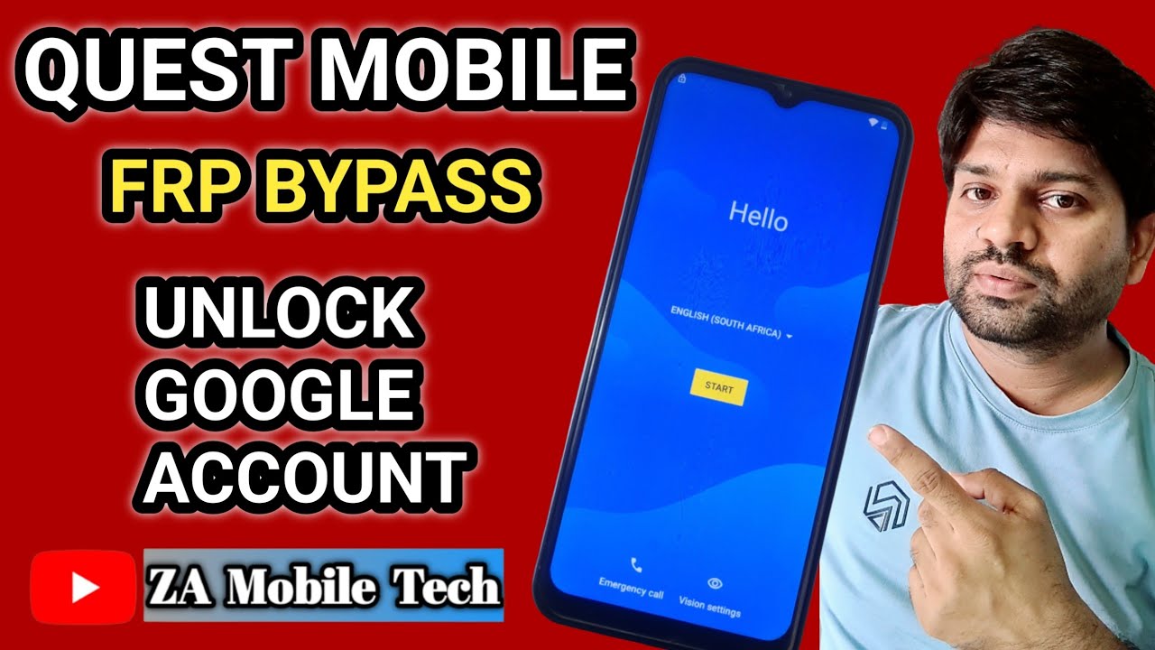 Quest Mobile Frp Bypass | Quest Mobile Google Account Unlock | Zamobiletech
