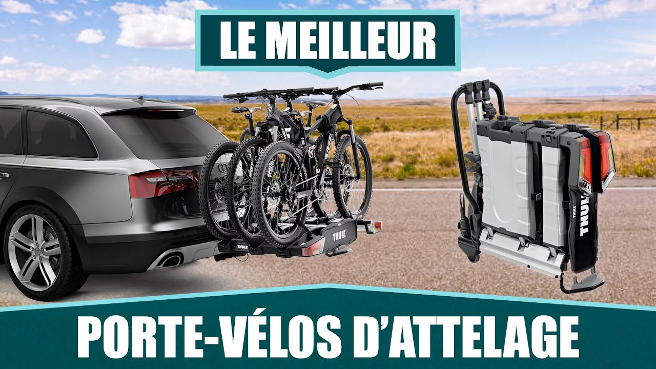 LE MEILLEUR PORTE-V&Eacute;LOS SUR BOULE D'ATTELAGE PLIABLE - THULE EASYFOLD XT 2