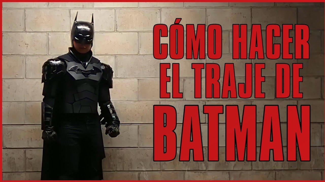 Cómo Hacer el TRAJE De BATMAN - DIY - Batitraje Parte 3