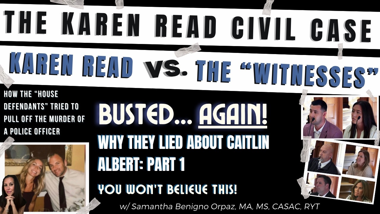BUSTED...AGAIN! WHY? Why Are These  Commonwealth Witnesses Lying? P1