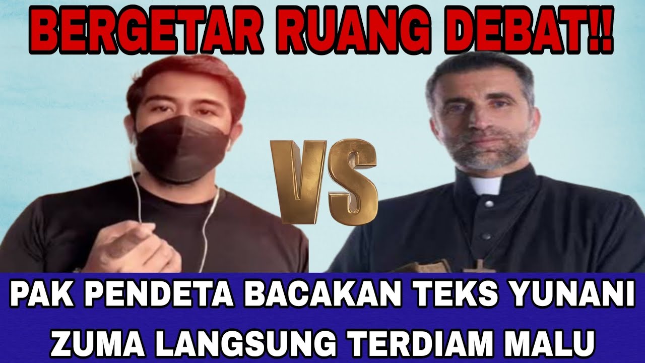 TIDAK ADA AMPUN!! ZUMA HISTERIS KETIKA PAK PENDETA BACAKAN BAHASA YUNANI TEKS ALKITAB