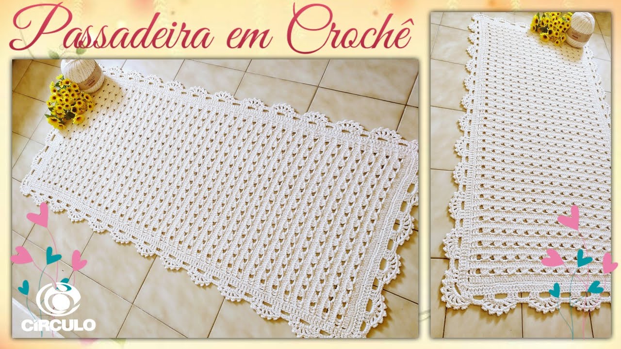 🌼 Passadeira em crochê 