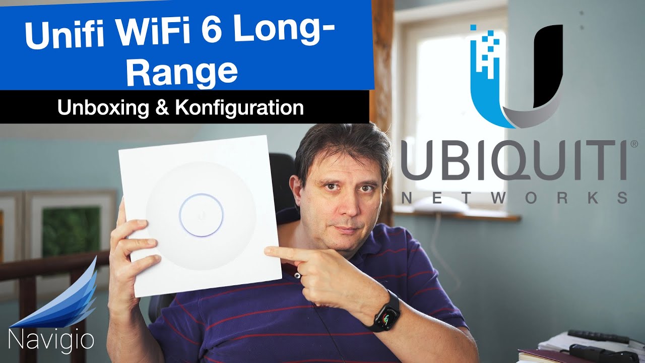 Unifi AP WiFi 6 Long-Range - Unboxing, Konfig, Speed Test