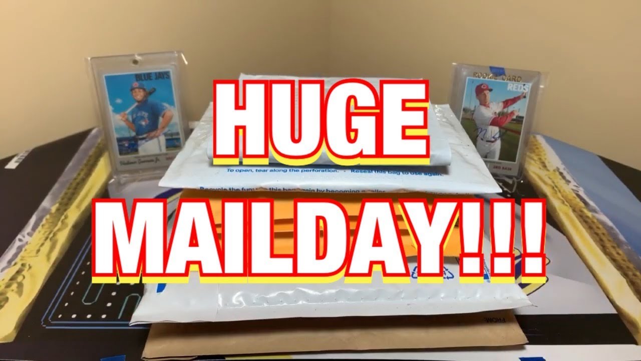 HUGE MAILDAY!!! Lots Of Nice New Cards!