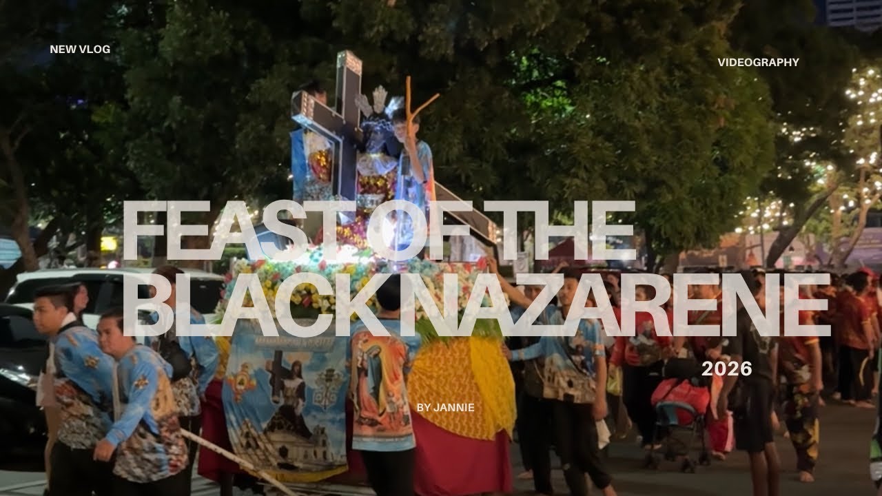 Feast of the Black Nazarene 2026 | Mini Vlog | Overnight Vigil