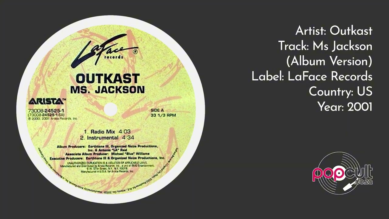 Outkast - Ms Jackson (Album Version)
