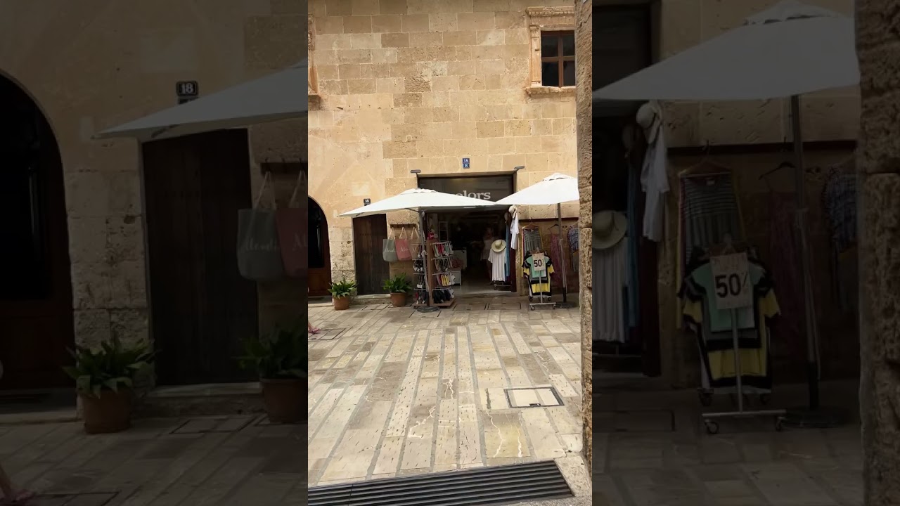 Alcudia streets #palmademallorca 🇪🇸#alcudia