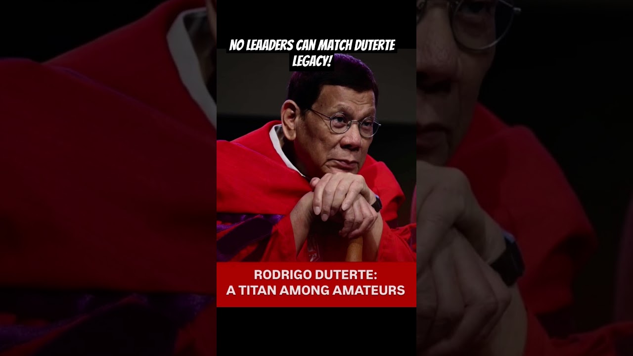 No leaders can match the Duterte legacy!