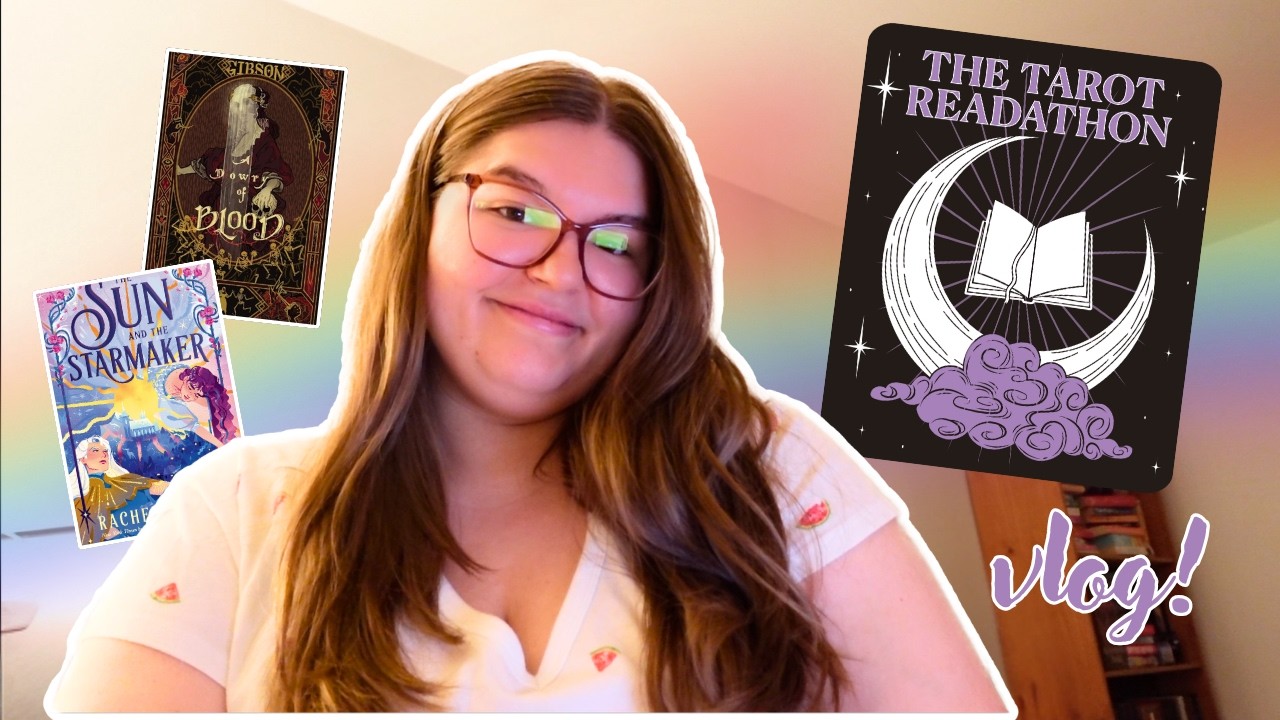 reading for pride month & the tarot readathon!🌙🌈