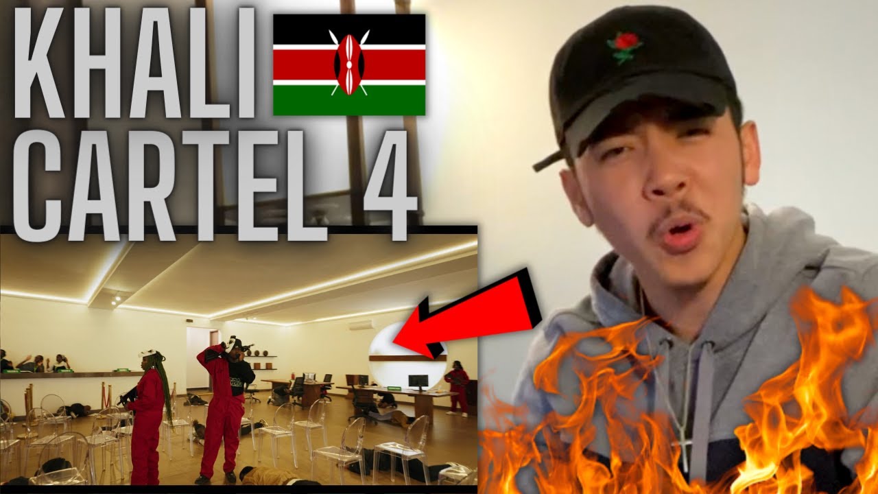 KHALI CARTEL 4 - KHALIGRAPH JONES AMERICAN REACTION! Kenyan Rap Music 🇰🇪🔥