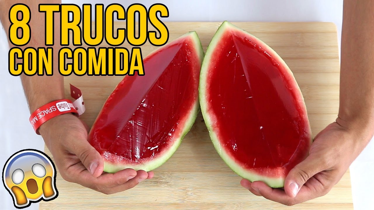 8 incre&iacute;bles trucos con comida para impresionar (RECOPILACI&Oacute;N)