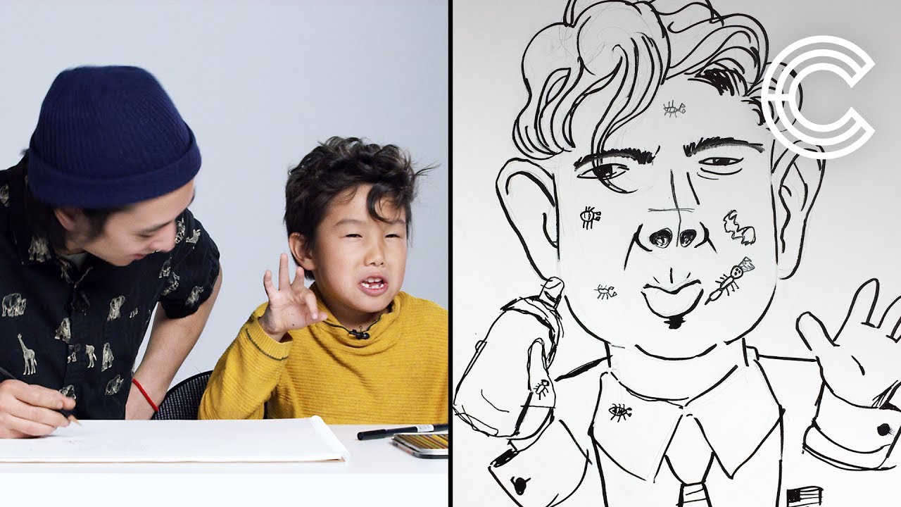 Maddox Describes Trump to an Illustrator | Kids Describe | Cut