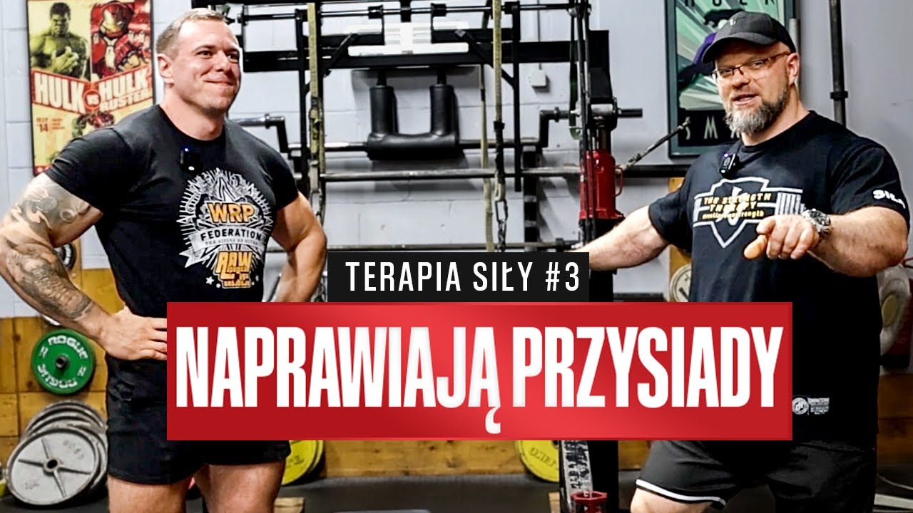 Zabieg fizjo pom&oacute;gł Krzyśkowi w przysiadach!  | Na terapii siły u Wodyna , Krzysztof Wierzbicki.