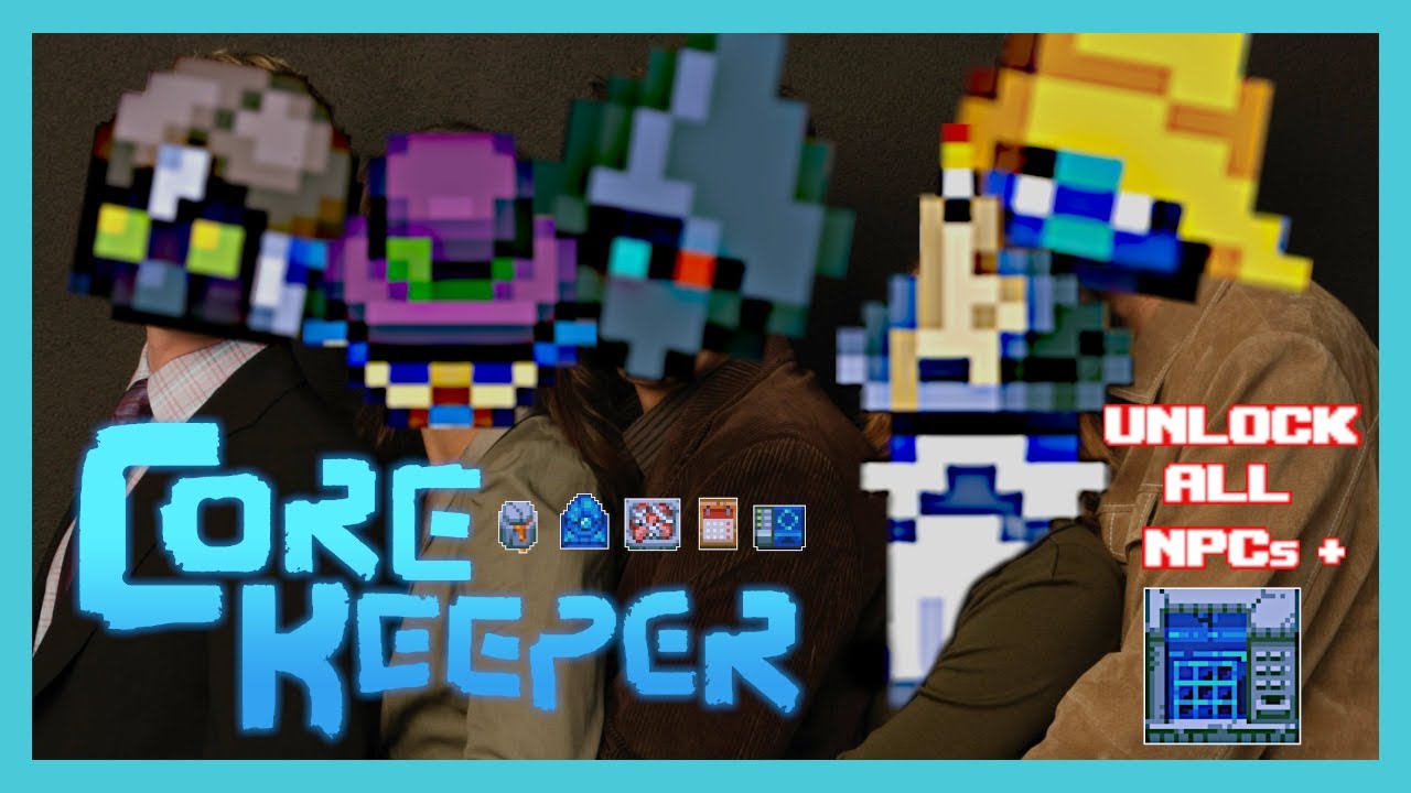 Core Keeper 1.0.1 Как разблокировать всех NPC-торговцев+